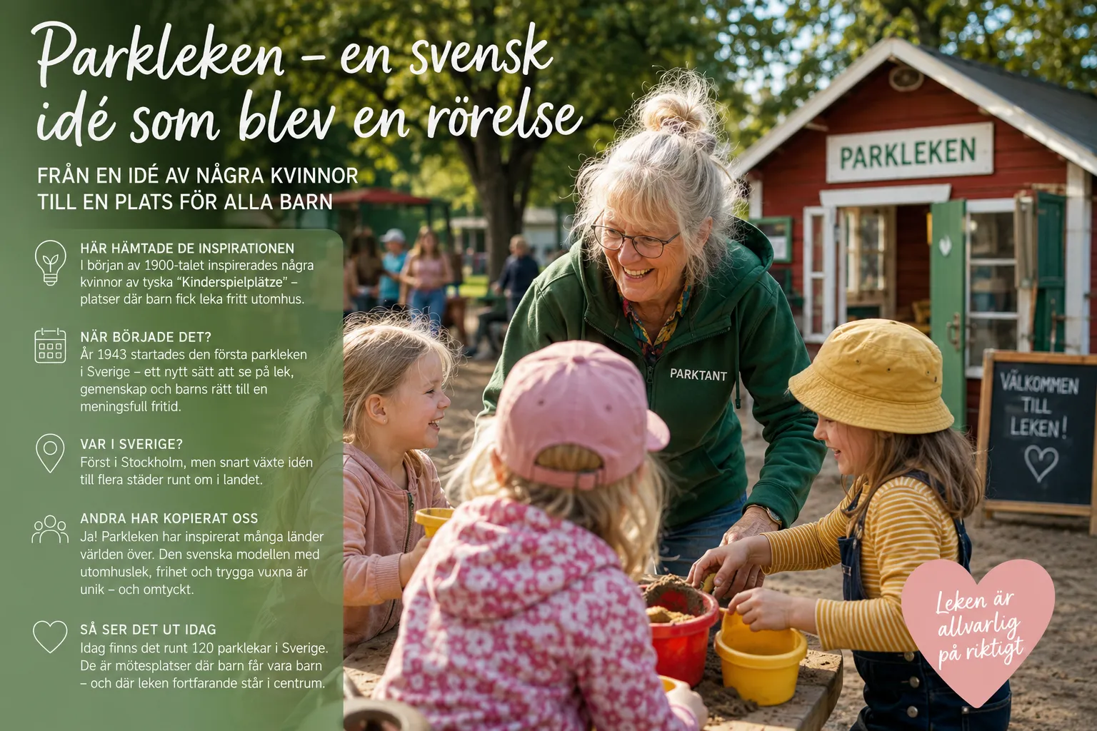Parkleken – en svensk uppfinning som erövrade världen