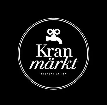 Kranmärkt svenskt vatten"-logotyp