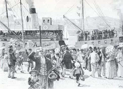The age of steam – steamboats, factories and industries in the city